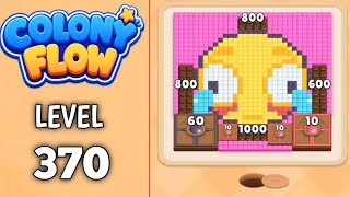 Colony Flow Level 370 walkthrough & solution Gameplay Easy