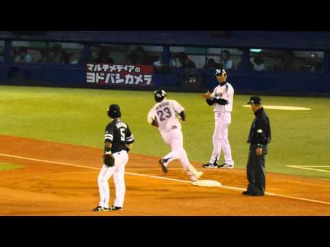 東京ヤクルトスワローズ 山田哲人2015日本シリーズ第1号