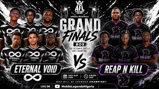 🔴 LIVE | AFL REGIONAL QUALIFIER | GRAND FINALS | ETERNAL VOID VS REAP N KILL screenshot 4