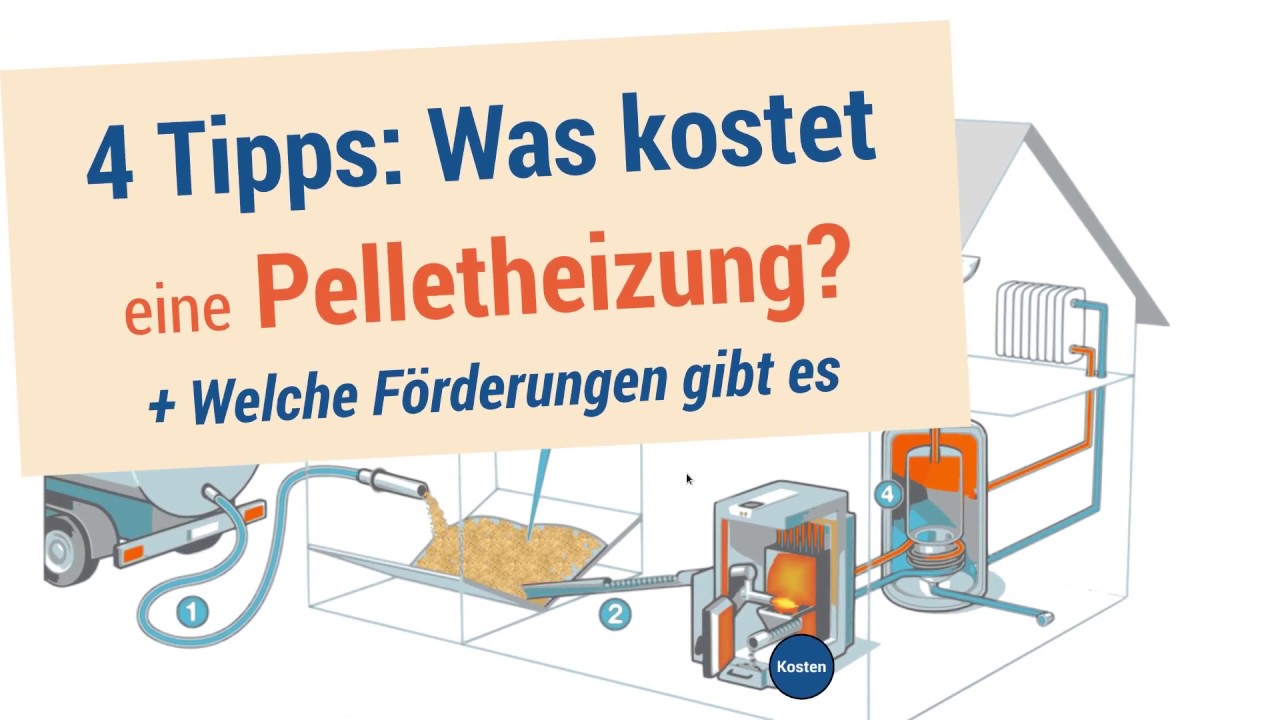 Update New Das sind die Kosten einer Pelletheizung + Förderung