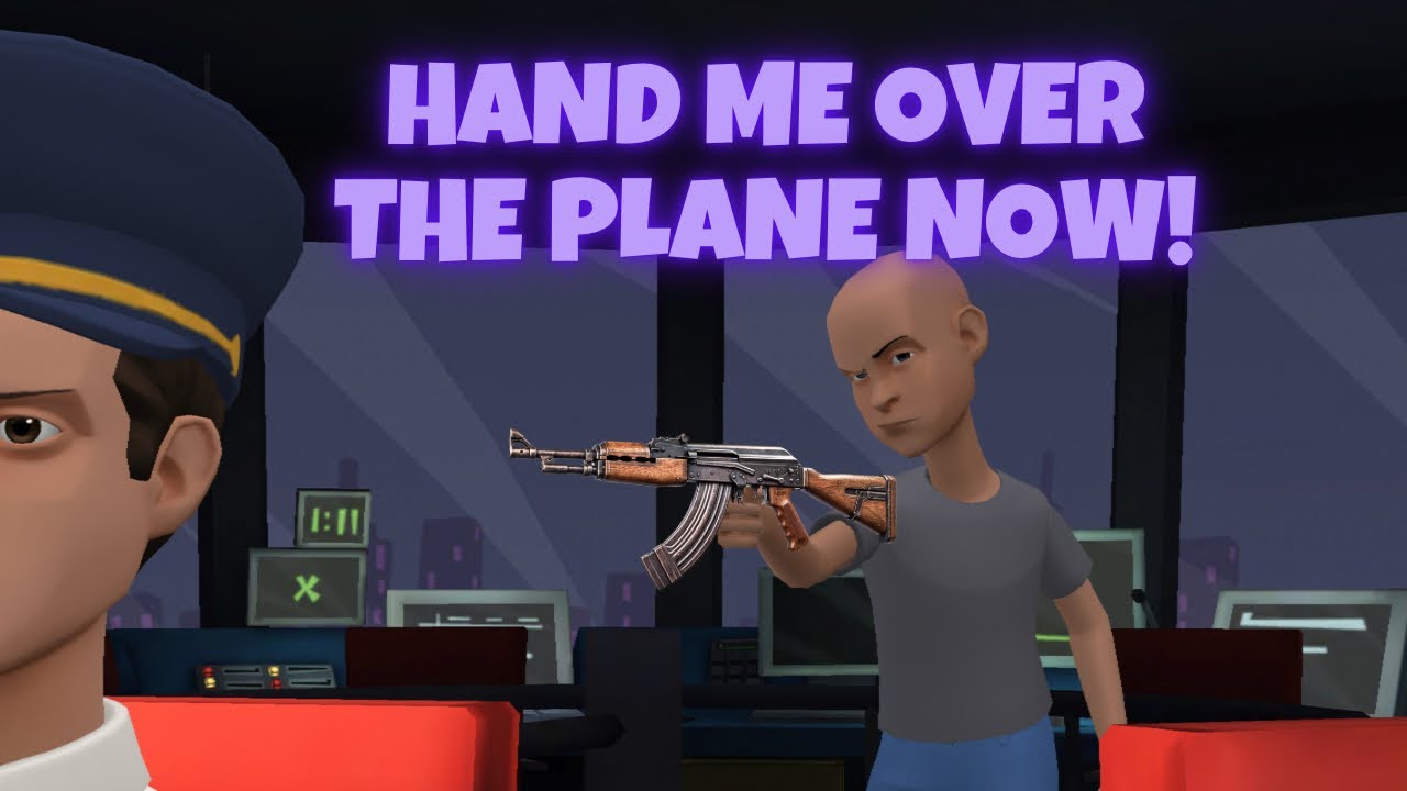 Classic Caillou Hijacks a Plane / Arrested / Grounded