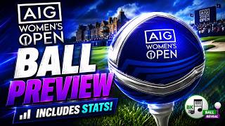 AIG 50TH WOMEN'S OPEN BALL REVEALED | Stats, Sizing & Design | Golf Clash