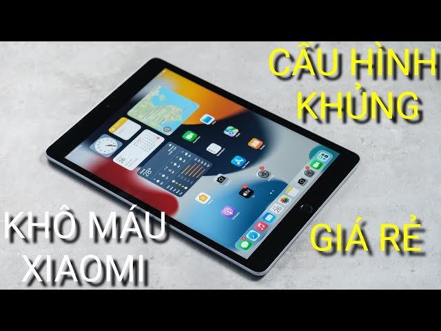 UNBOX IPAD GEN 9 2021 GIÁ RẺ: APPLE A13, PIN KHỦNG, LOA KÉP, NGON HƠN XIAOMI PAD 5?