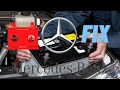 How to Change A Mercedes Starter Battery and Reset MBZ Battery Warning Light SL500 S550 CLS550