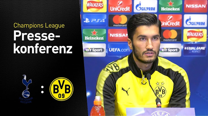 Pressekonferenz mit Nuri Sahin und Peter Bosz | Tottenham Hotspur - BVB