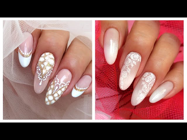 Nail Art Trends That Every Bride Should Bookmark Right Away! | Bridal nail  art, Square nail designs, Henna nail art