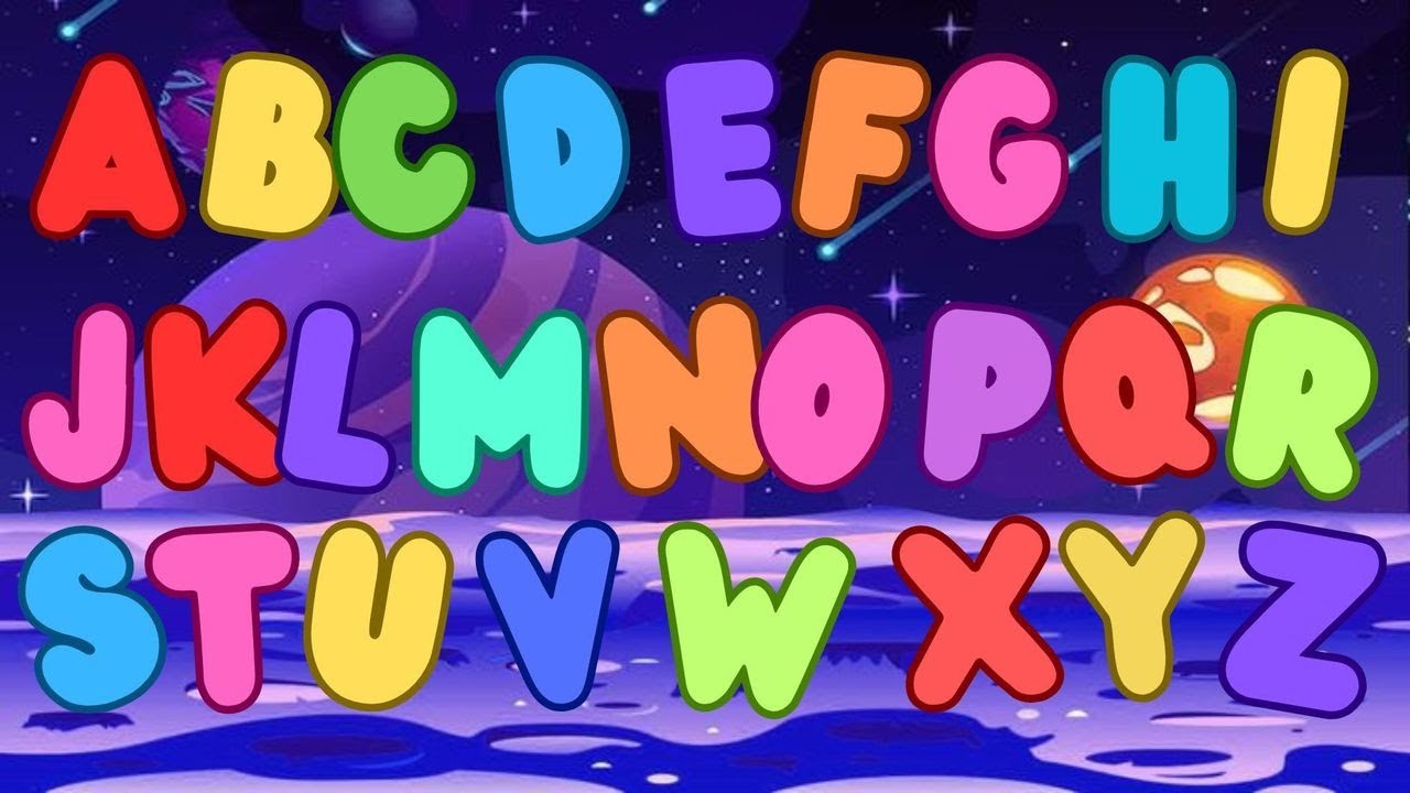 Night abc Lullaby Song 🌙 | Small Letters Nighttime ABC for USA Kids