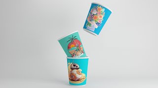 3ds Max Tutorial: Paper Cup Modeling part 1