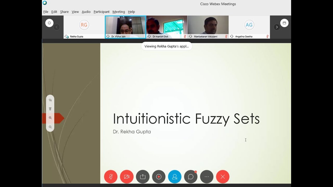 Application of Intuitionistic Fuzzy Logic to Decision Making by Dr. Rekha Gupta