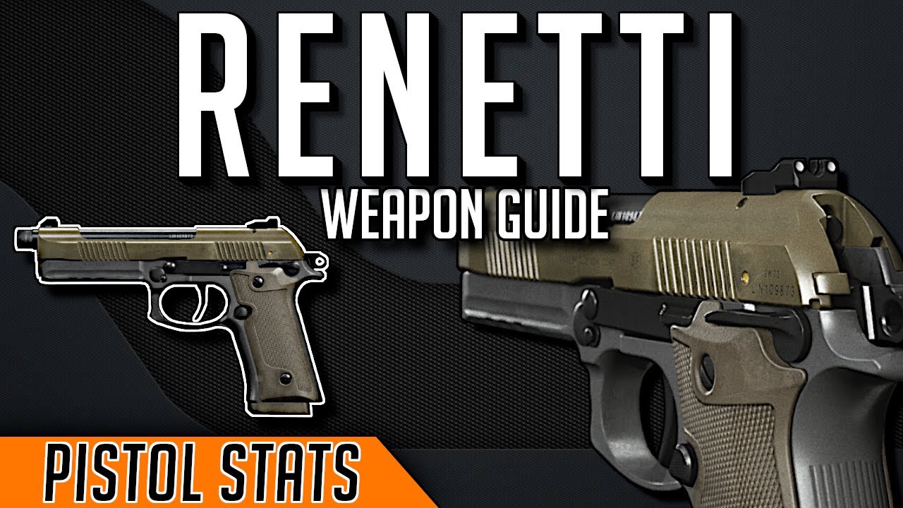 Ultimate Weapon Guides of Modern Warfare: Renetti (Best Secondary)