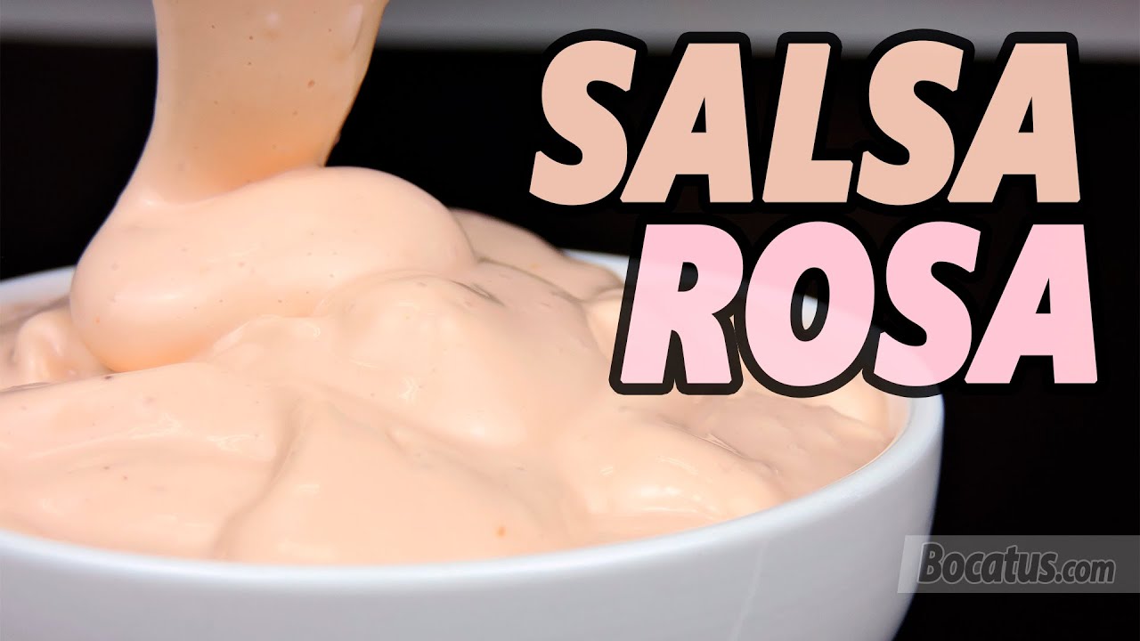 Cómo hacer Salsa Rosa... para chuparse los dedos