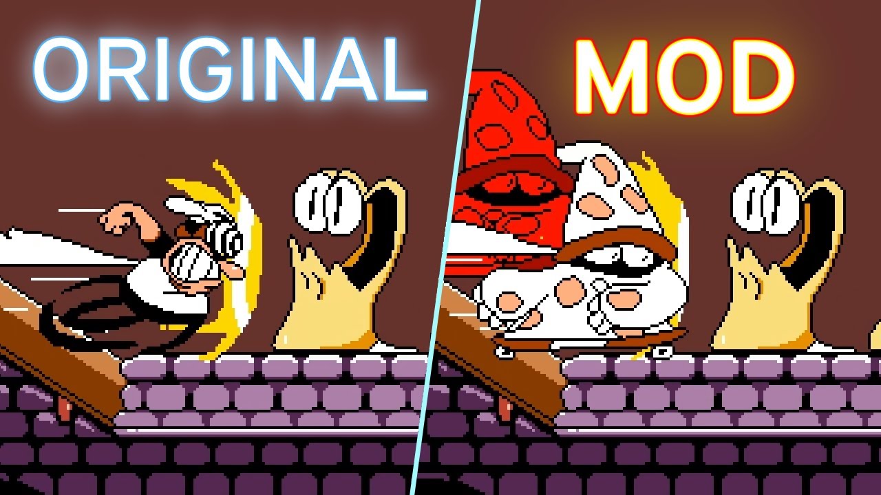 What if Pizzard was playable character? [Pizza Tower mods Gameplay ...