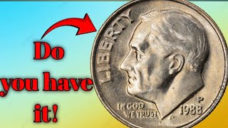 1988 Liberty Dime Coin Value 💰 | Rare 1988 Roosevelt Dime Worth Money? Coin Review & Details