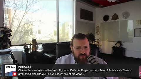 Charles Hoskinson on Do you respect Peter Schiff