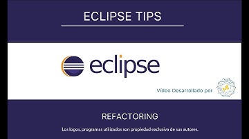 Eclipse Tips - Refactoring
