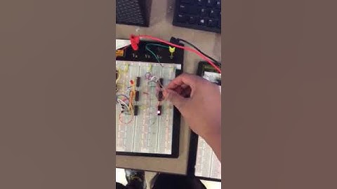 Video of word problem breadboard