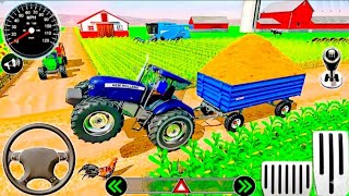Modern Tractor Farming Driving Simulator 3D - New Tractor Games 2026 (Android Gameplay) screenshot 4