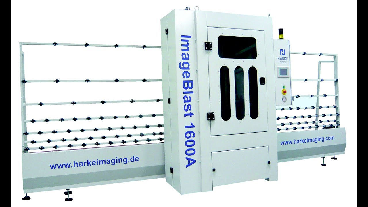 Large Format Sandblasting of a Photo with R5 and the ImageBlast 1600A