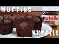 Muffins de Chocolate con Nutella 🧁 | Más que Rico