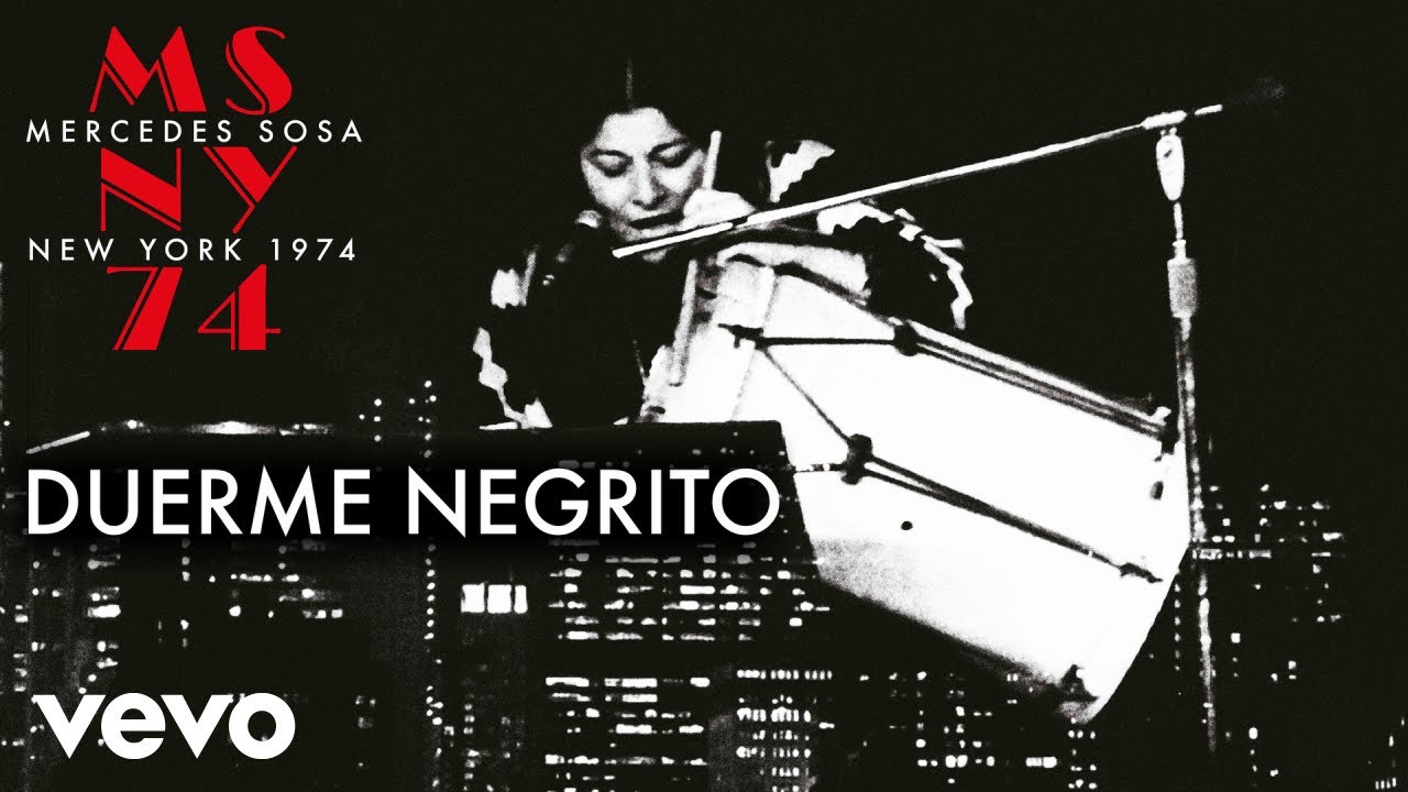 Mercedes Sosa - Duerme Negrito (En Vivo NY) (Official Video) Mercedes Sosa - Duerme Negrito (En Vivo NY) (Official Video)