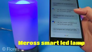 Meross smart Wi-Fi led lamp screenshot 4
