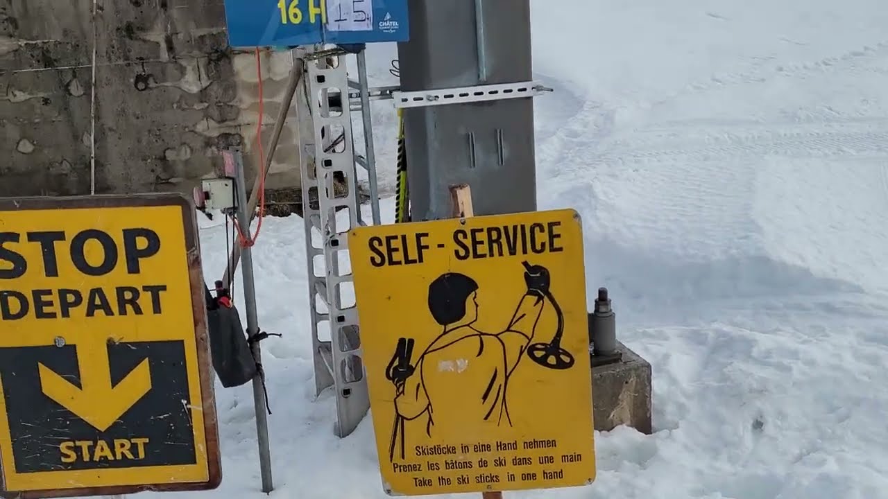 [TKE1] Téléski de Chaux Longe | Châtel (Suisse)