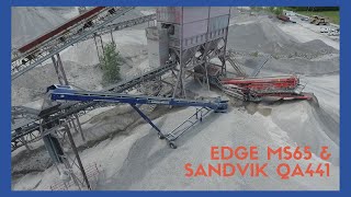 Edge MS65 and Sandvik QA441
