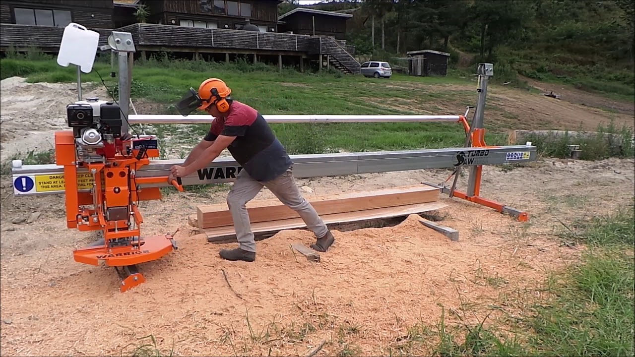 M813 Manual mill Hardwood test. YouTube