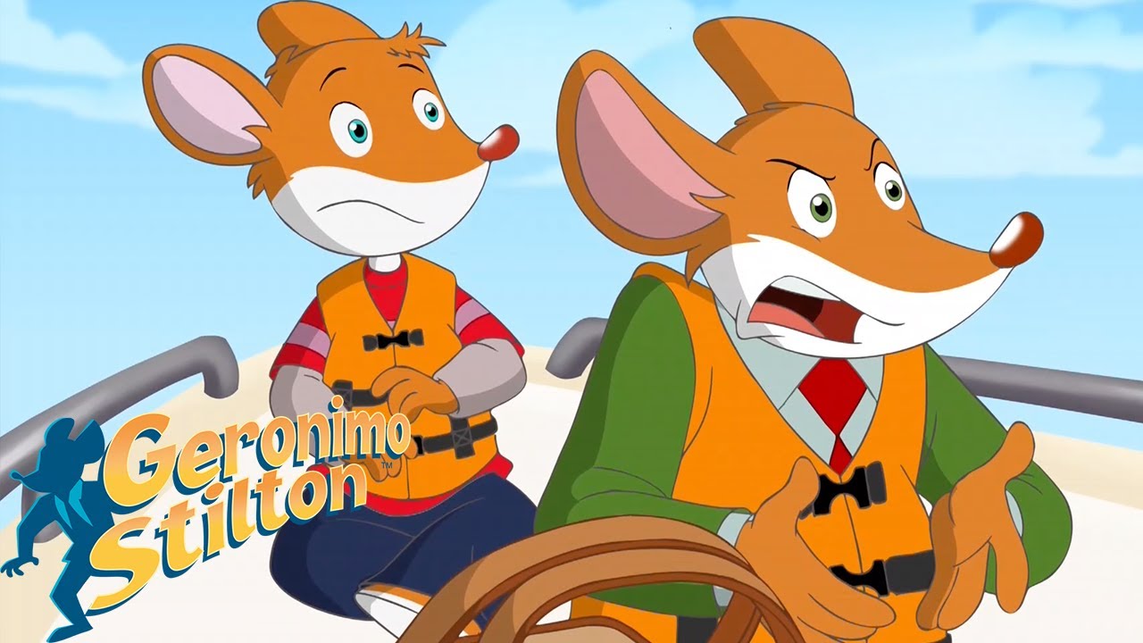 Geronimo Stilton | Un mare di guai! | Compilation | Cartoni per bambini, image size:1280x720