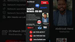 CompTIA Network+ N10-009 - Zoom Class - 25 March 2026