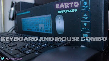 Earto Wireless Backlit Keyboard and Mouse Combo - Upgrade Your Setup