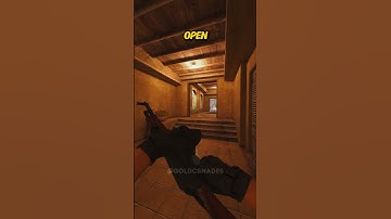 NIEUWE B-SITE INGANG SMOKE ON MIRAGE #shorts #cs2