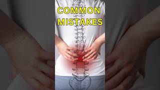 Common Mistakes with lower back pain #sciatica #sciaticapainrelief #mri #lowbackpain