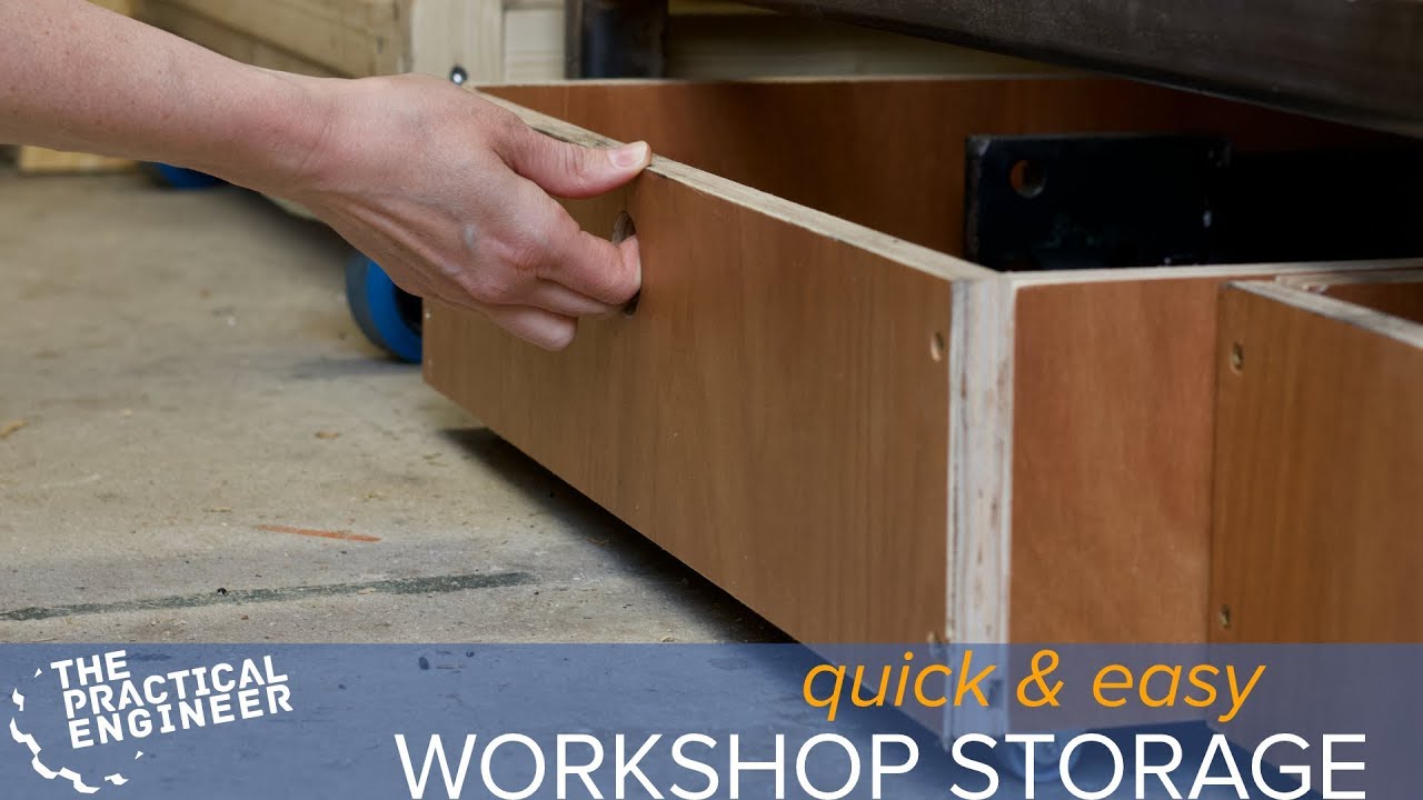 Making rolling storage bins for my small YouTube