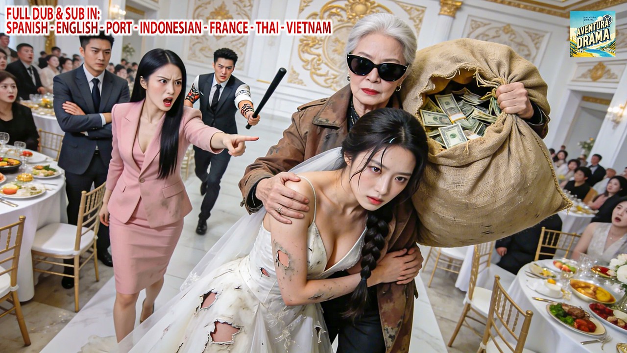 Novia Golpeada en su Boda, Anciana Misteriosa Llega con Millones para Llevarla como Nuera