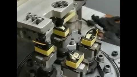 Transformer core taping machine