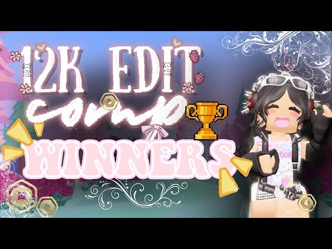 12K EDIT COMP WINNERS🥳#roblox #robloxeditcomp #winners #competition