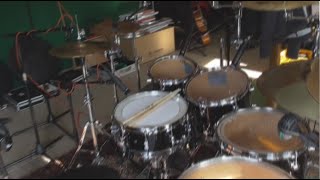 Steengruis - Studiofootage Recording Drums (New album 2022)