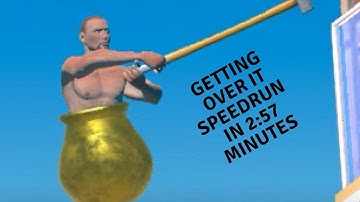 Getting Over It Speedrun 2:57