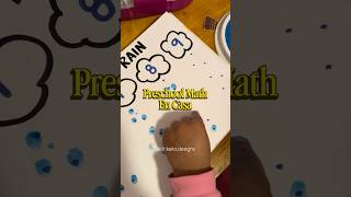 2-Minute Bilingual Math: Raindrop Counting! 🌧️ #preschoollearning #spanishforkids