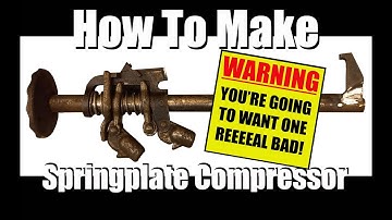 Springplate Compressor 2 MASSIVE UPGRADE VW Bug Service Tool for Axle Boot Gaiter Lowering VW Beetle