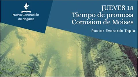 Tiempo de promesa   Comisin de Moiss  Hno Everardo...