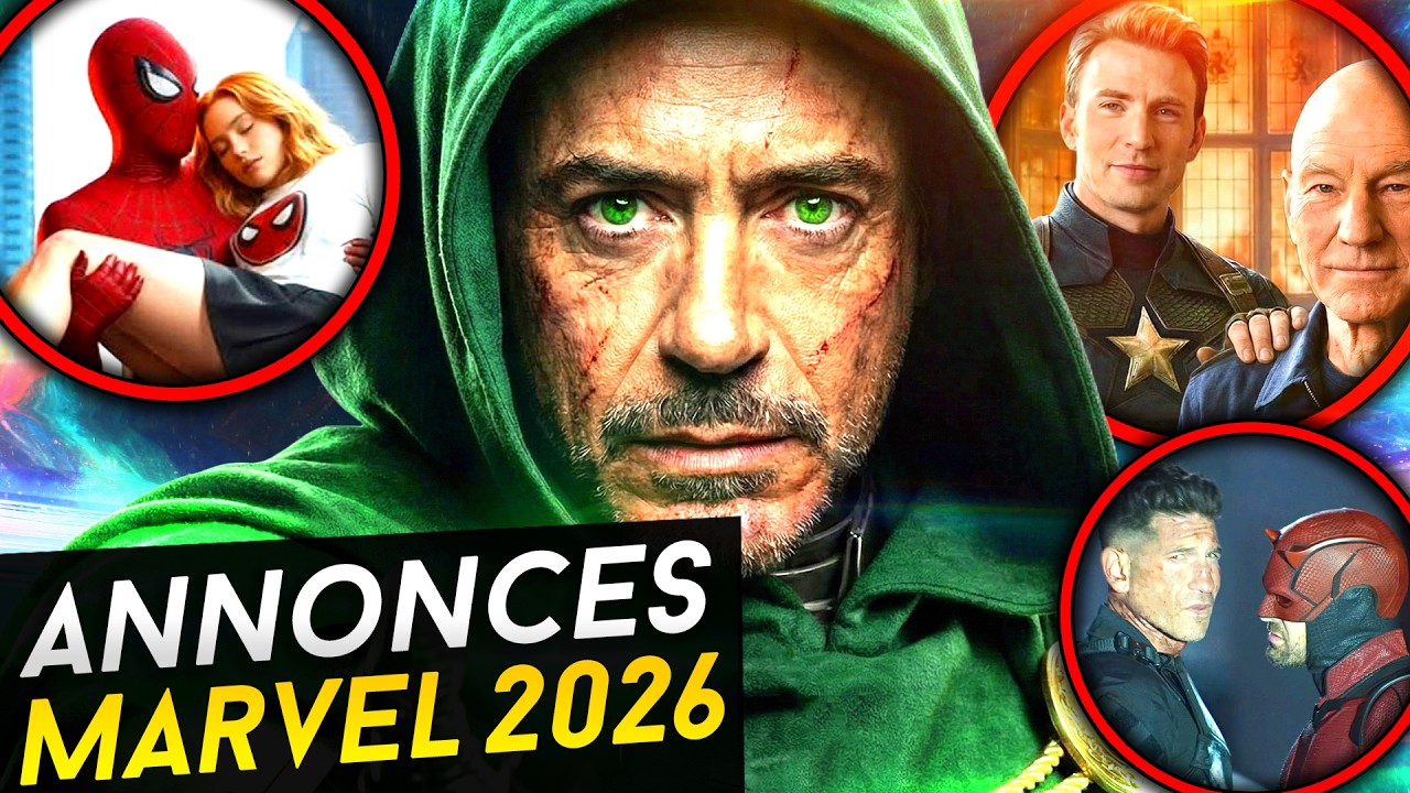 TOUS LES FILMS ET SÉRIES MARVEL EN 2026