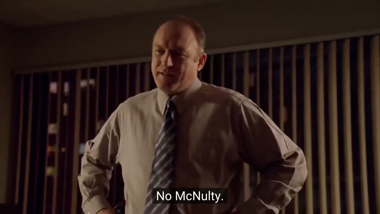 "He quits, or he drowns" Best Quote from Season 2 Episode 4 of "The Wire"