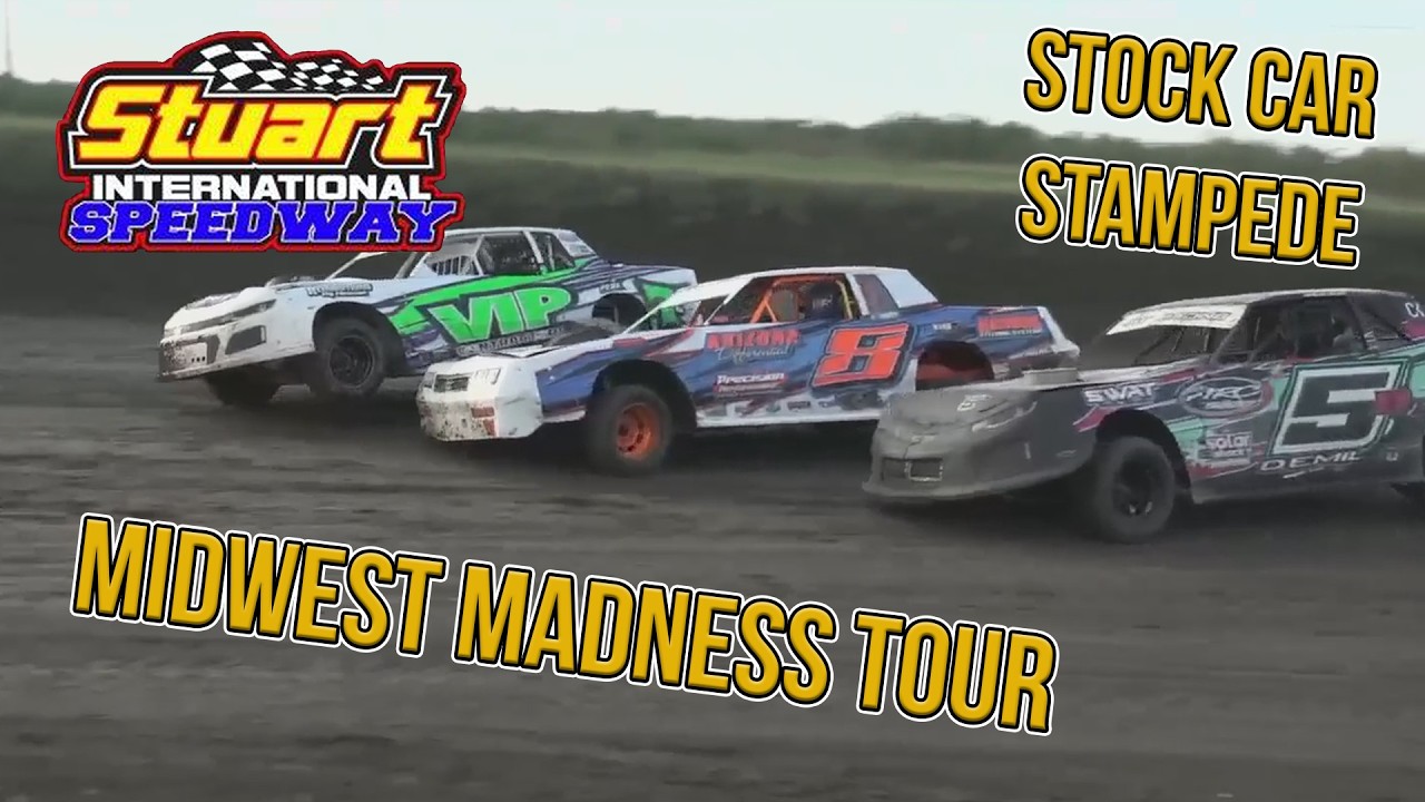 Midwest Madness Tour | Stock Car | Stuart Speedway | 6-30-2022