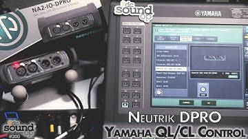 Yamaha CL/QL v5.6 Neutrik DPRO Dante Interface Control - 200th Video 🥳