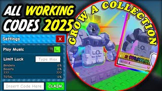 Grow a Collection Codes August 2025 ⚠️New⚠️ ALL WORKING Roblox Grow a Collection Codes 2025