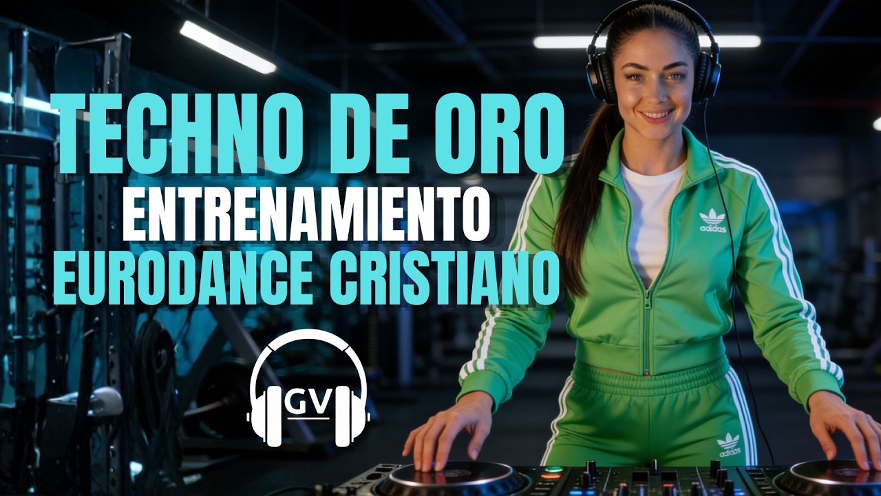 🔥 TECHNO DE ORO CRISTIANO | Eurodance Retro 90s | Electrónica para Hacer Ejercicio y Motivarse💪✨