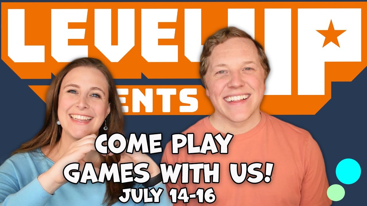 LevelUp Events: A Whole Weekend of Playing Games! - YouTube