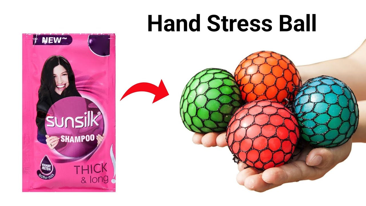 How to Make Crazy Ball at Home | Hand Stress Ball | Diy Homemade Crazy Ball | Bouncy Ball 